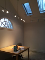 Studio with skylights! 